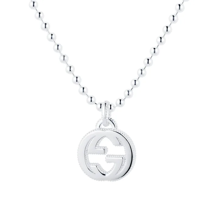 Interlocking Sterling Silver Necklace