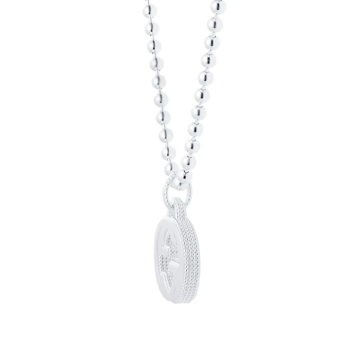 Interlocking Sterling Silver Necklace
