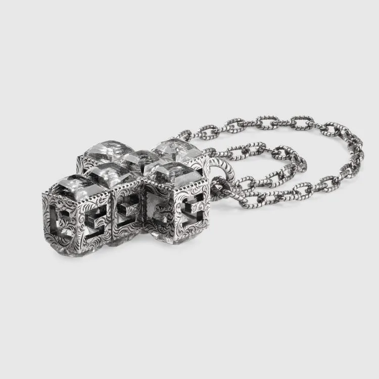 NECKLACE WITH G QUADRO