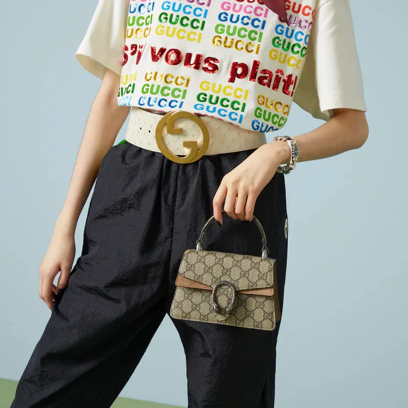 DIONYSUS MINI TOP HANDLE BAG