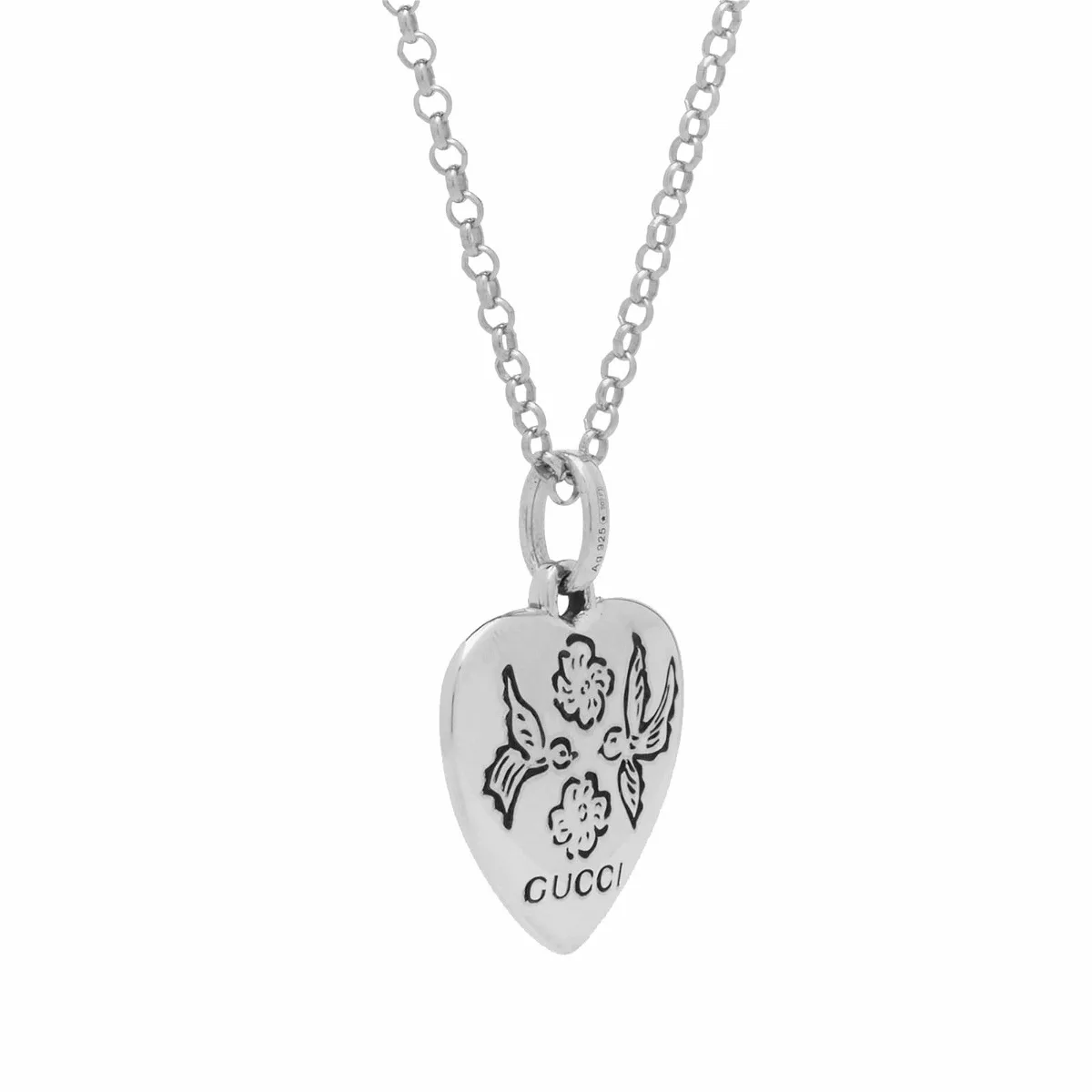 Women's Jewellery Blind For Love Necklace in Silver