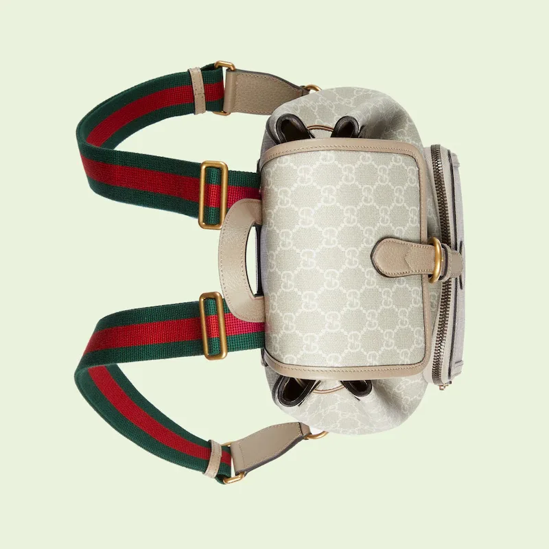 BACKPACK WITH INTERLOCKING G