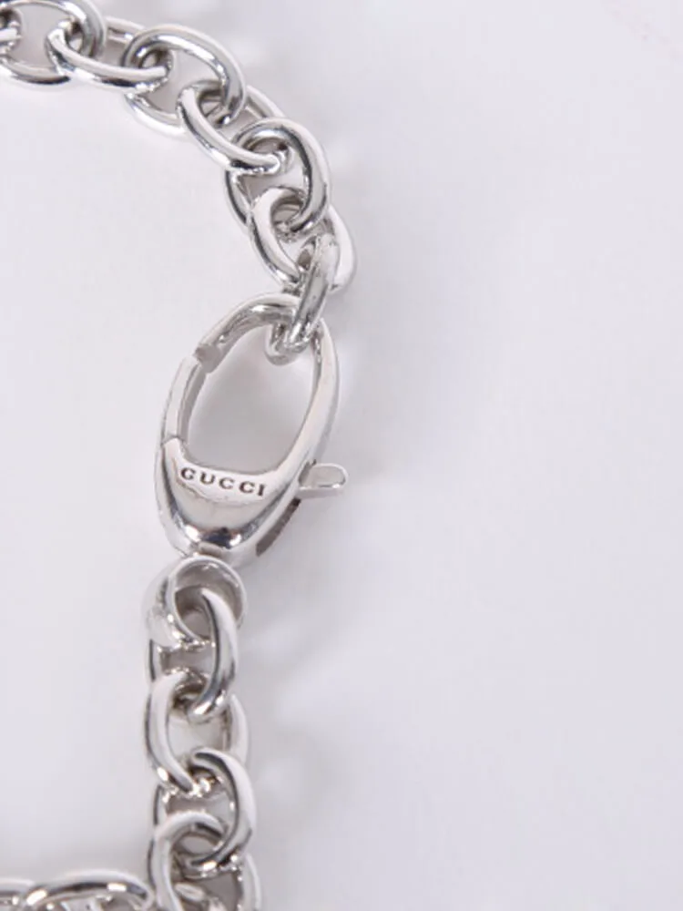 1973 Detail Chain Bracelet Silver