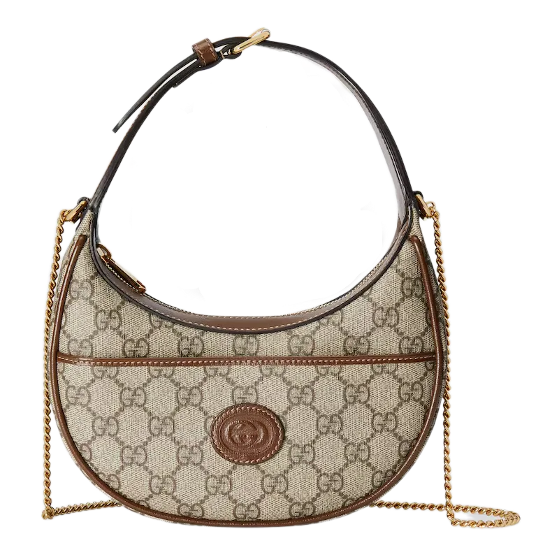 [TOP] Gucci Half-moon-shaped Mini Bag