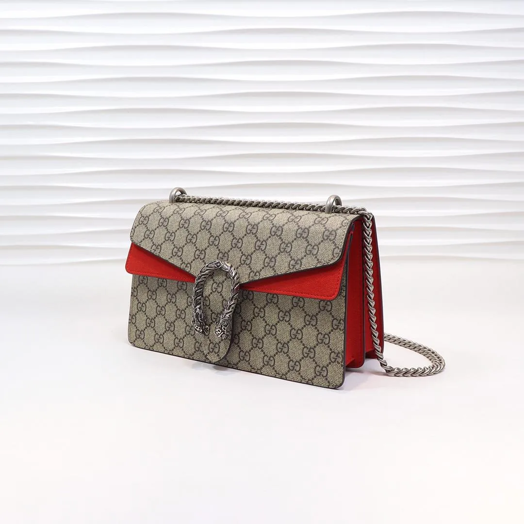 Gucci DIONYSUS GG small rectangular bag in GG - Bag