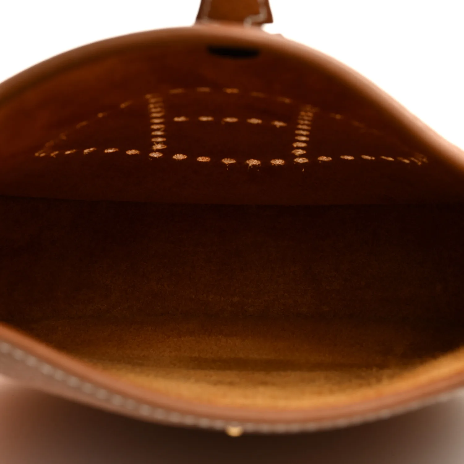 HERMES Taurillon Clemence Evelyne TPM Gold