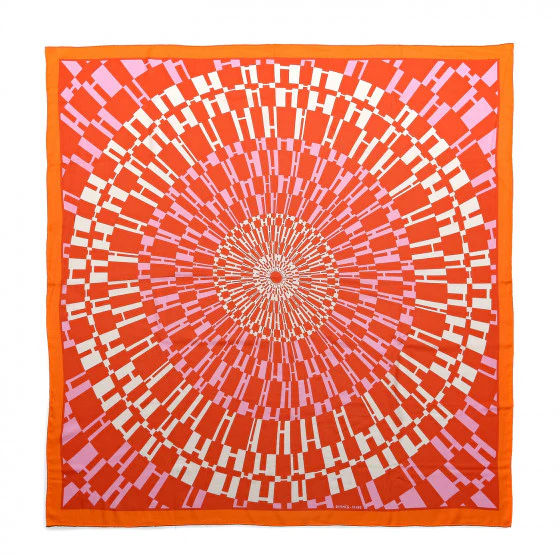 Op'H Cashmere Silk Blend Shawl 140x140cm Red in Cashmere