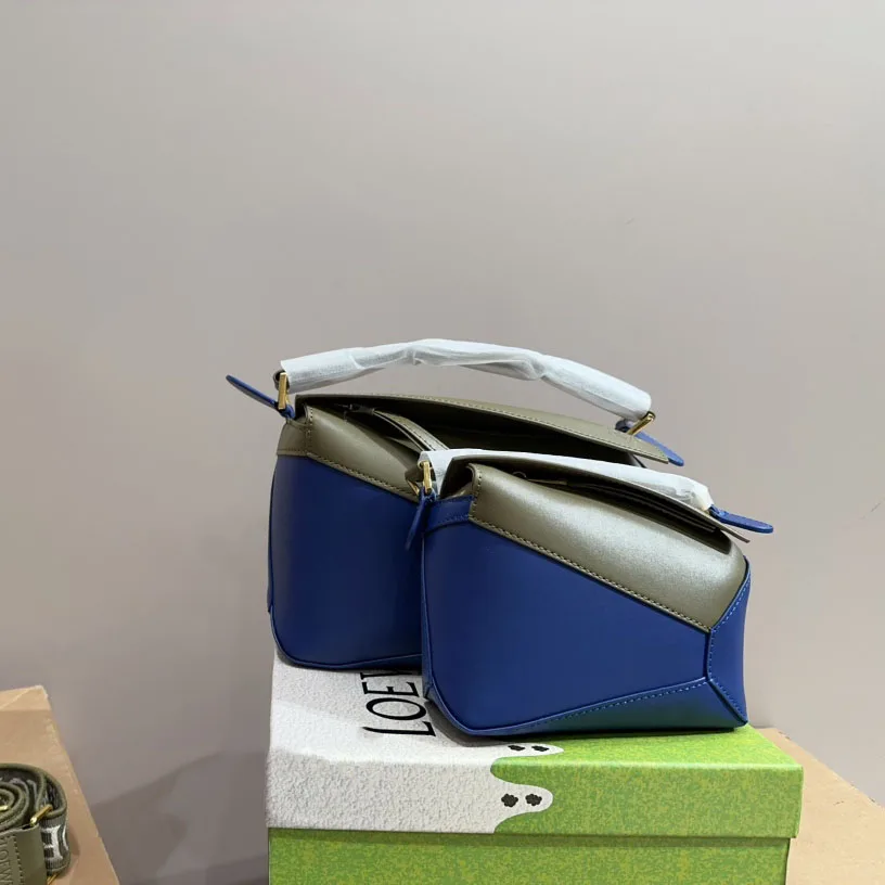 Puzzle bag in classic calfskin