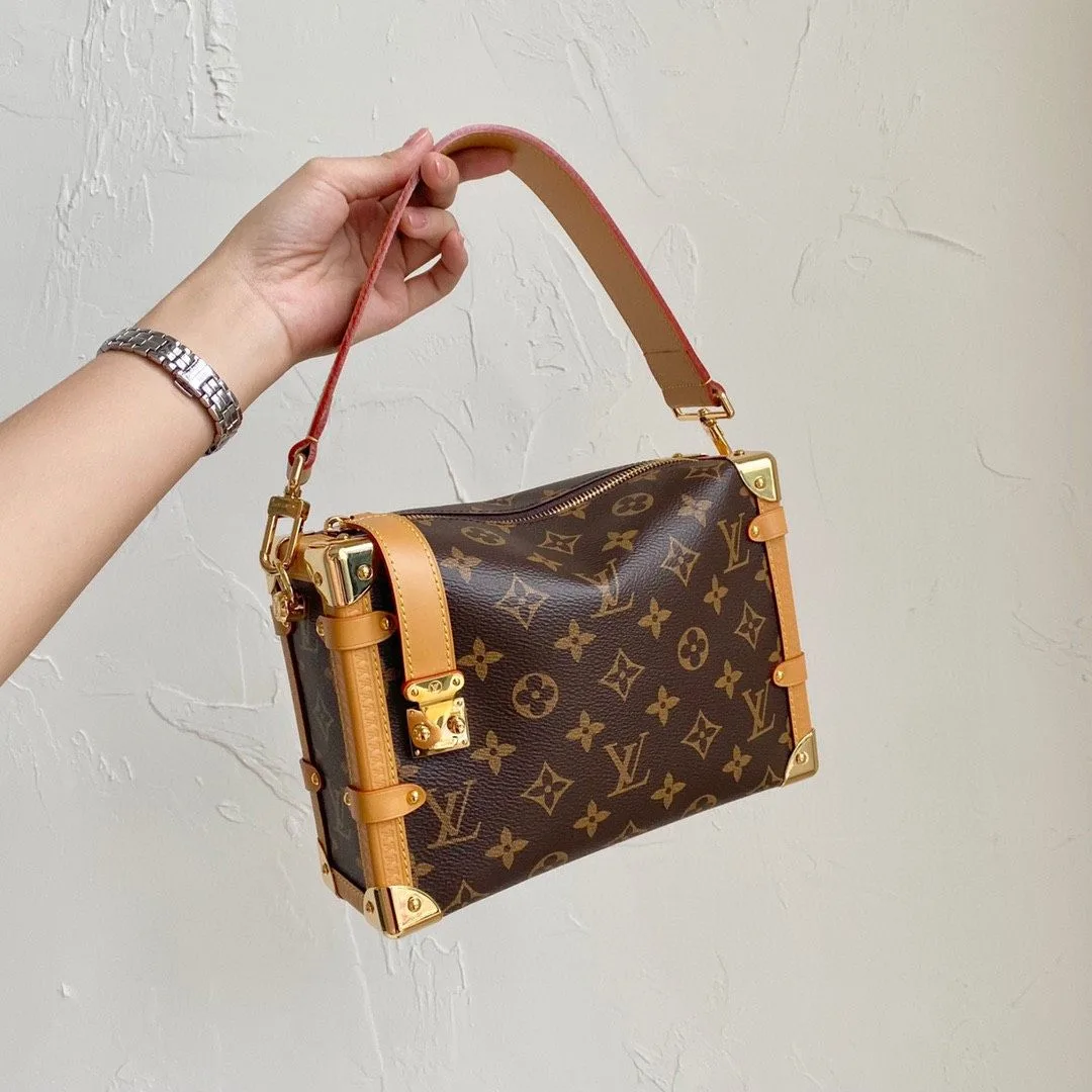 Louis Vuitton SIDE TRUNK HANDBAG M46358 MONOGRAM