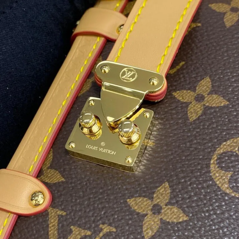 Louis Vuitton SIDE TRUNK HANDBAG M46358 MONOGRAM