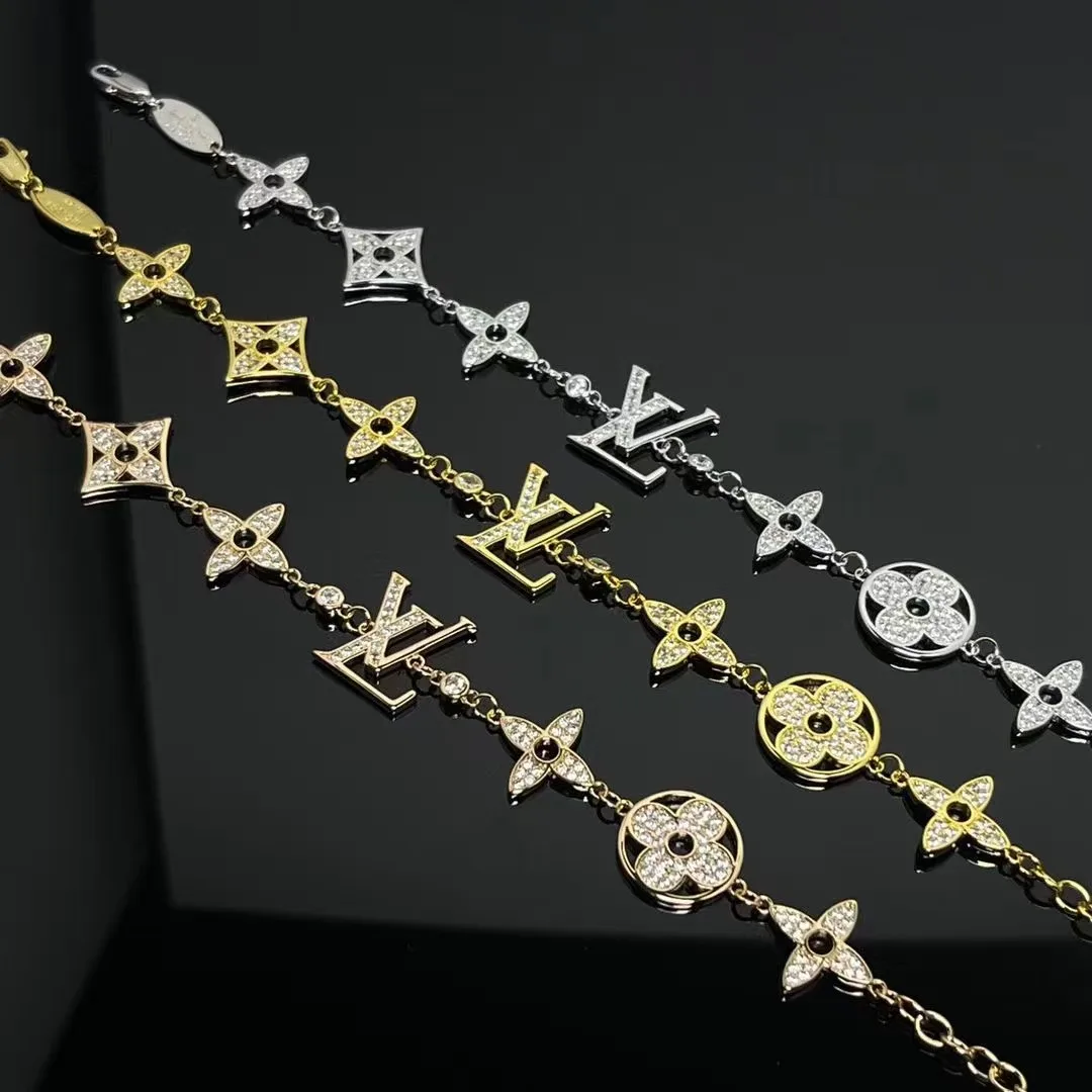 Diamond Blossom bracelet, diamonds