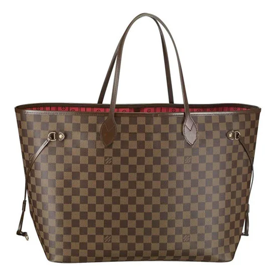 N51106 Neverfull GM Shoulder Bag Damier Ebene Canvas