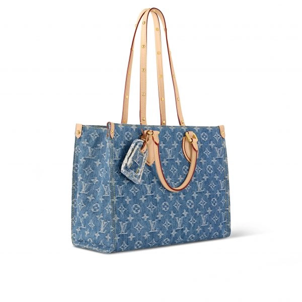 【🔥Special Offers🔥】Louis Vuitton M46871 OnTheGo MM Denim Blue