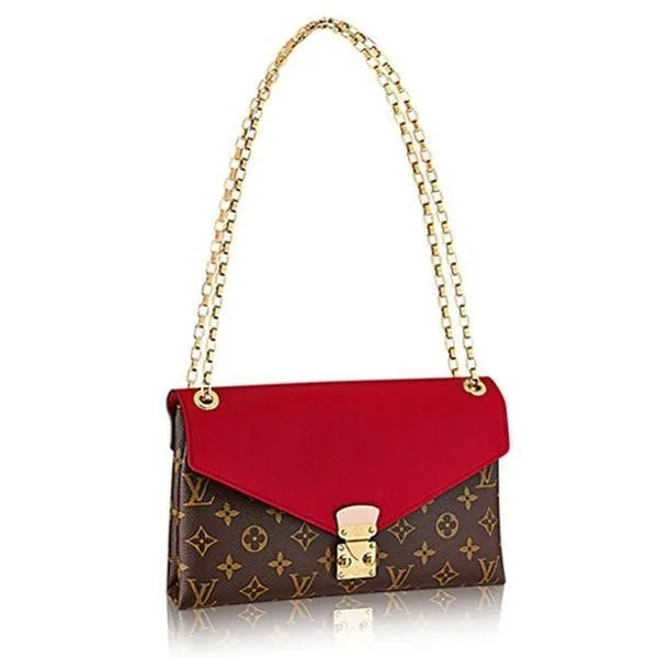 Monogram Canvas Pallas Chain M41201 Cerise