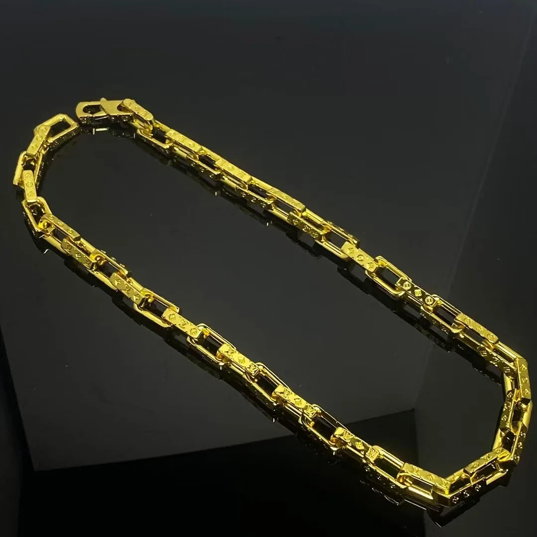 Monogram Chain Necklace