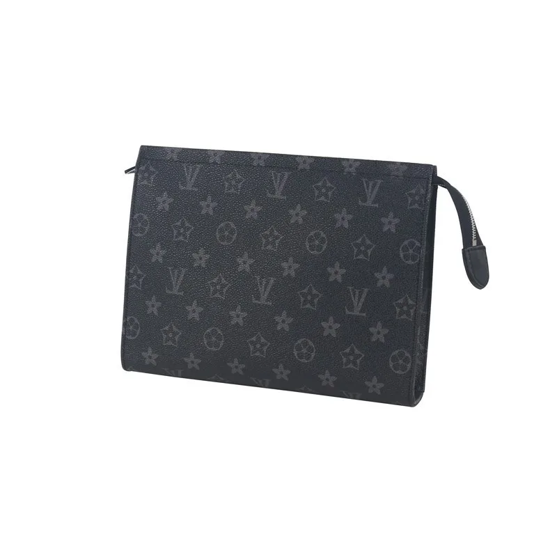 Monogram Clutches Black