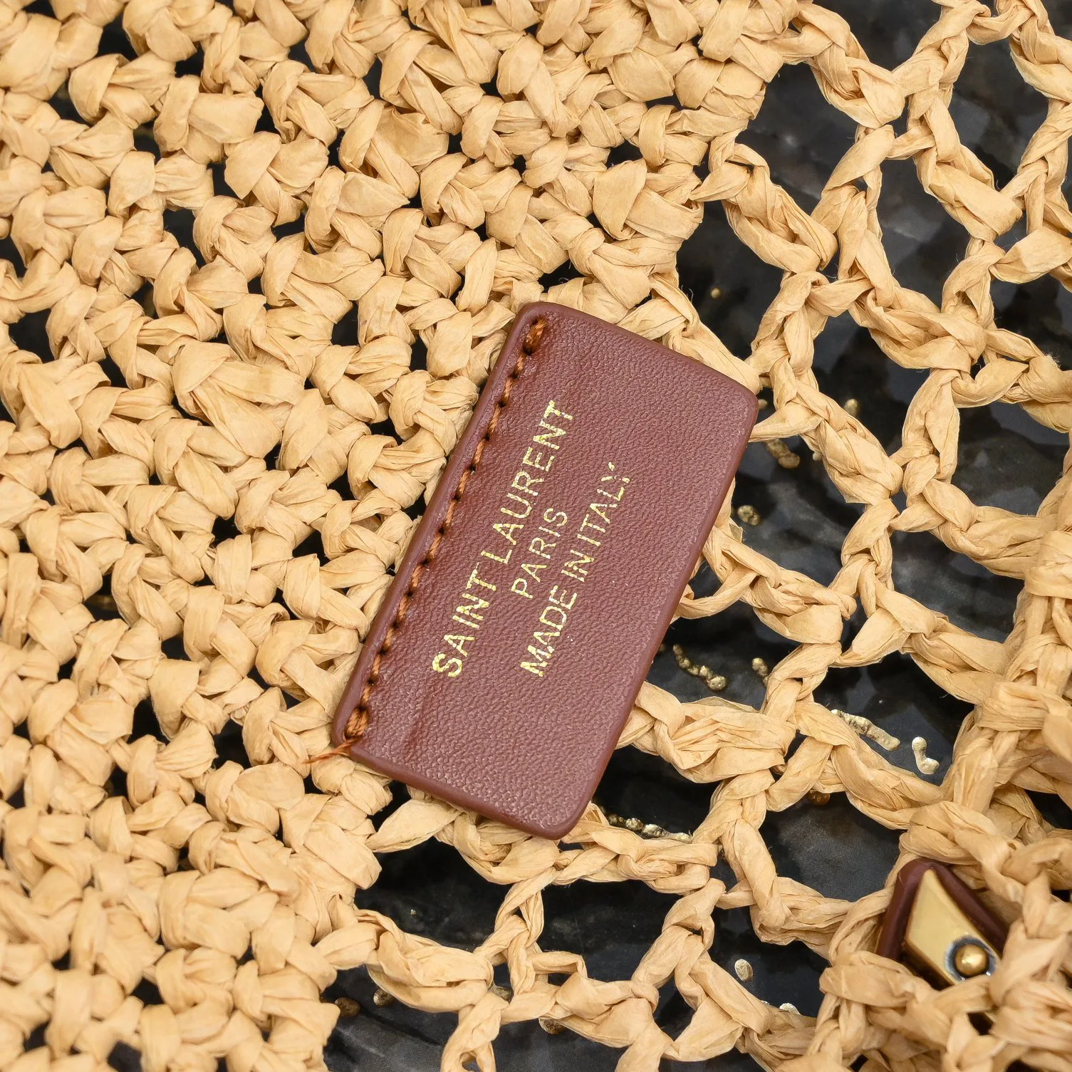 Saint Laurent Icare In Raffia - Bag