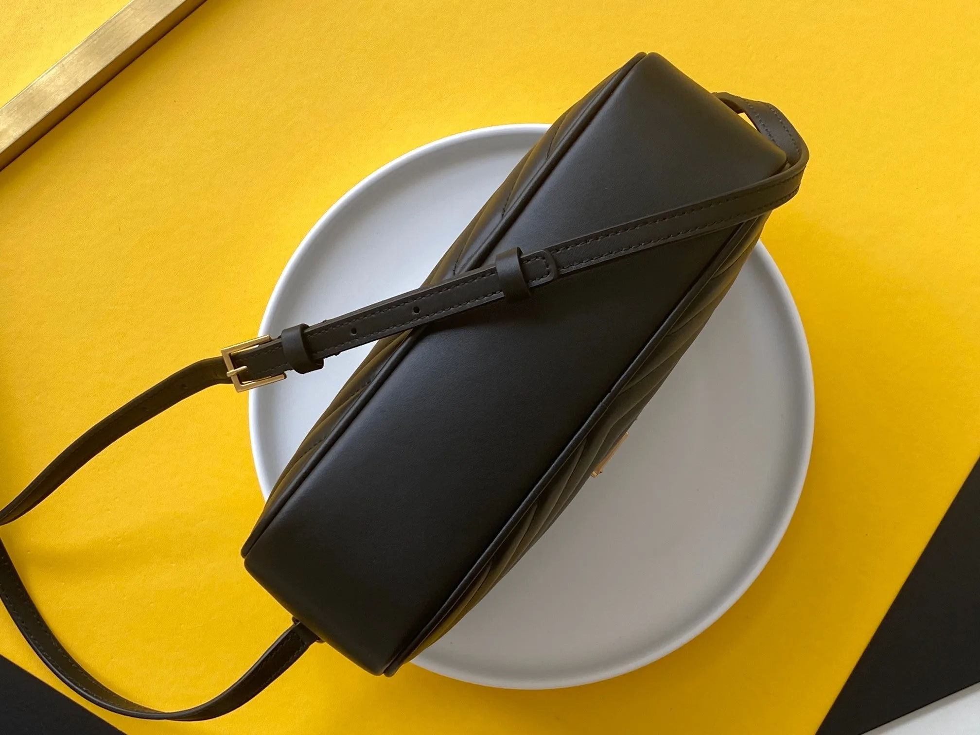 YSL Lou Camera Bag In Quilted Leather