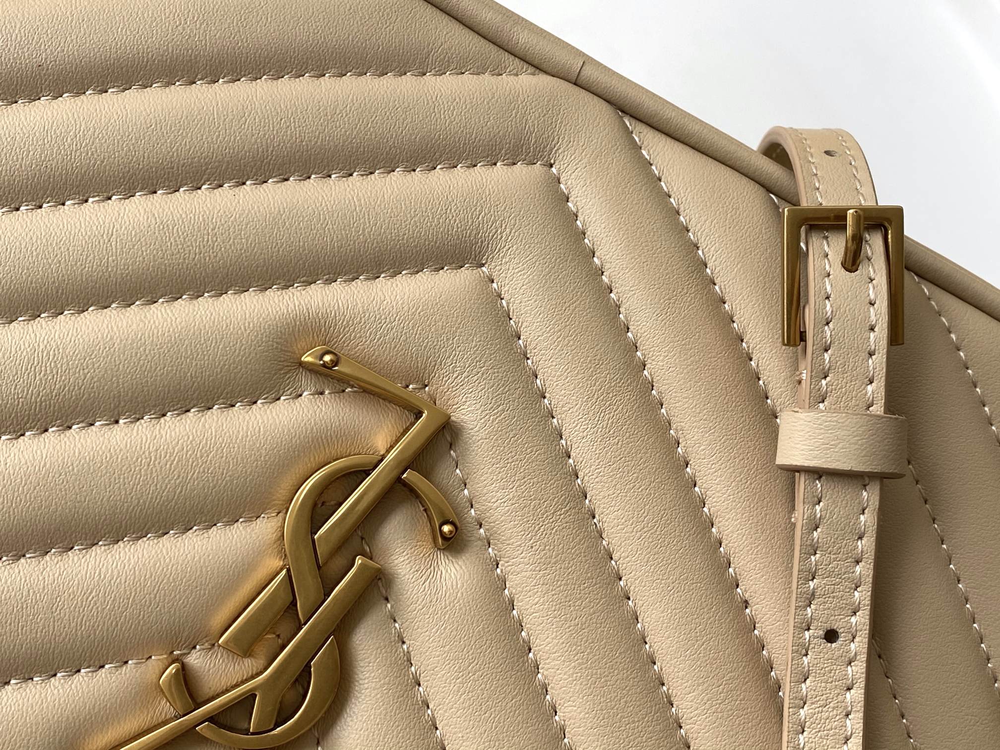 YSL Lou Camera Bag In Quilted Leather
